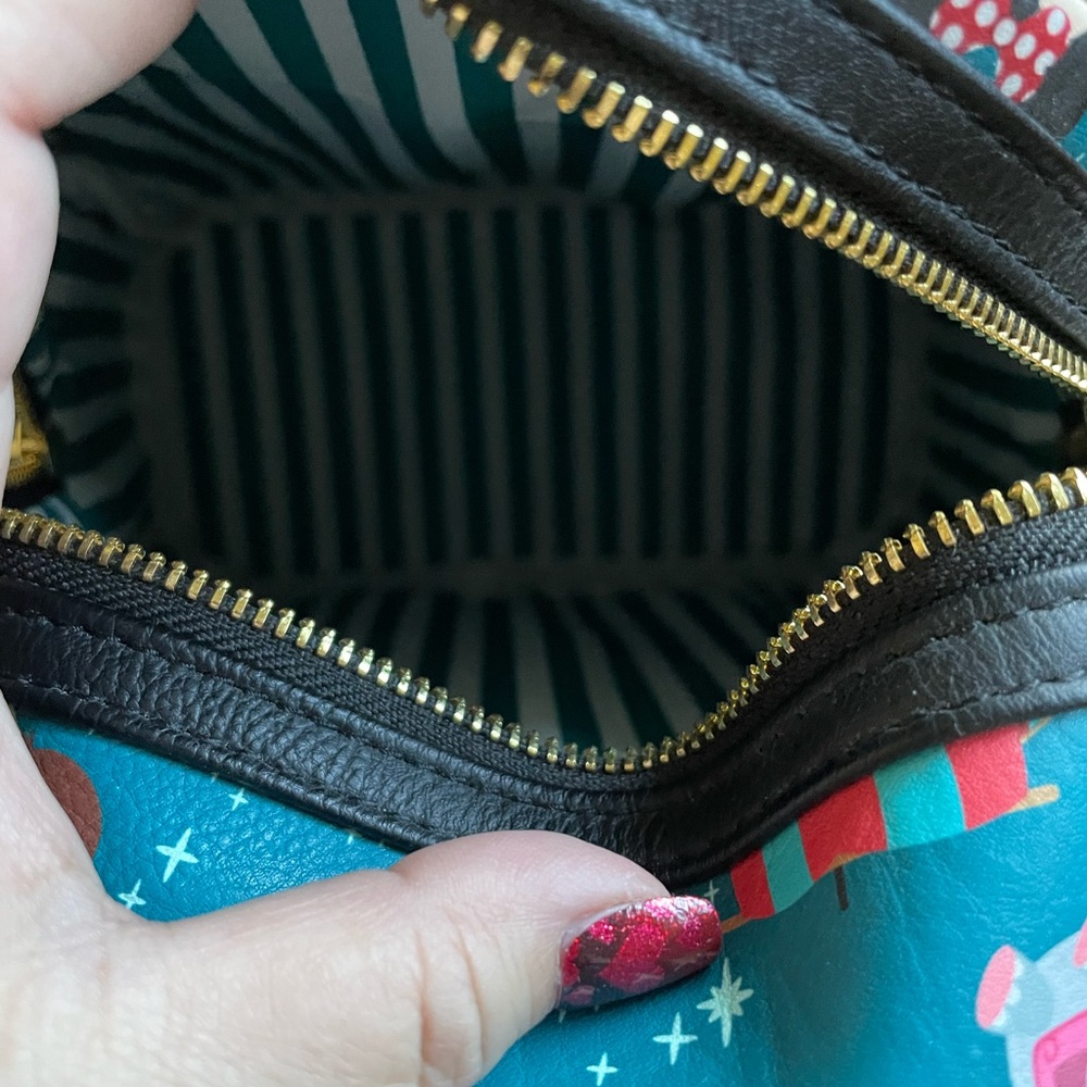 Disney Parks Exclusive x Loungefly Blue Park Icon Mini Backpack